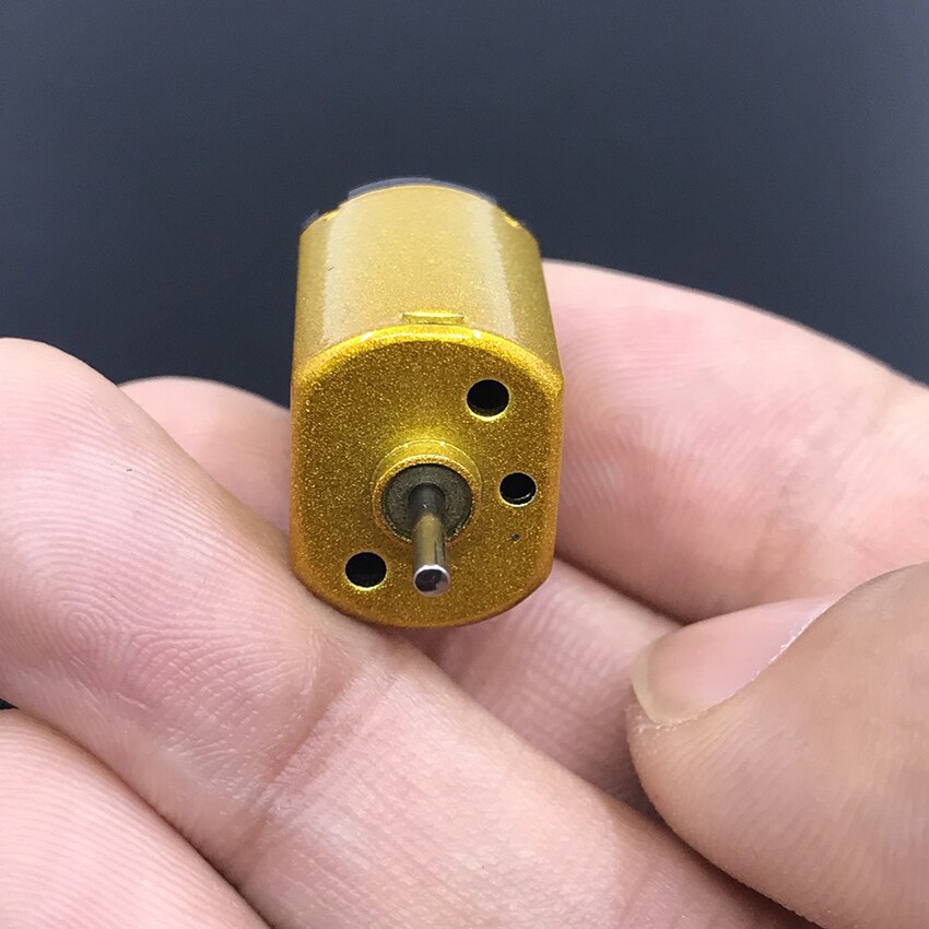 030-2927 DC Micro Motor 1.5-3.7V, 23000rpm-52000 rpm, High Speed Carbon Brush Motor for Car Boat Model, Shaft Diameter 1.5mm