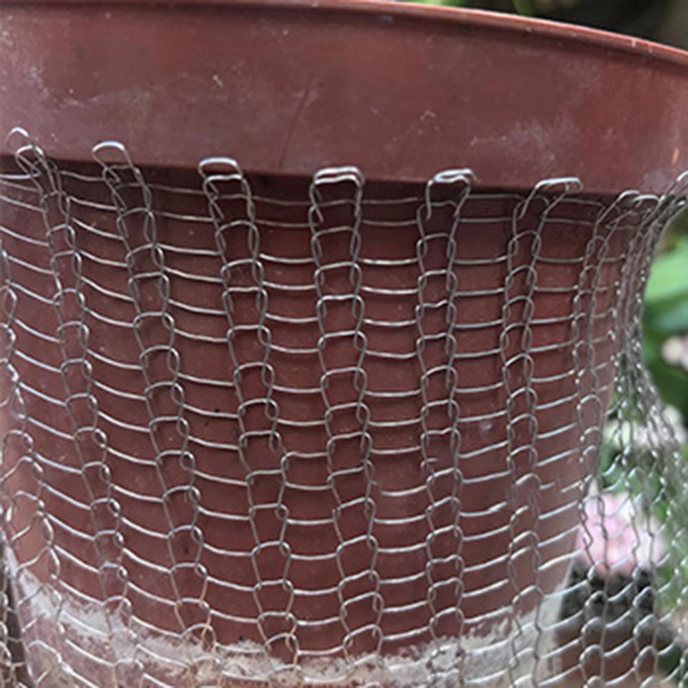 Gopher Mesh Basket Stainless Steel Plant Root Protector Anti Vole Tree Guard Garden Vole Root Protector Net Bag Wire Mesh Pouch