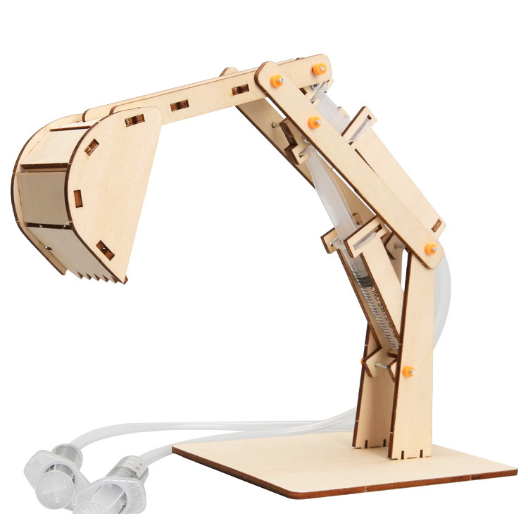 Graafmachine Diy-Technologie Productie Hydraulische Studenten Wetenschappelijk Experiment Materialen Wetenschappelijk Wetenschappelijk Onderwijs Leren Speelgoed