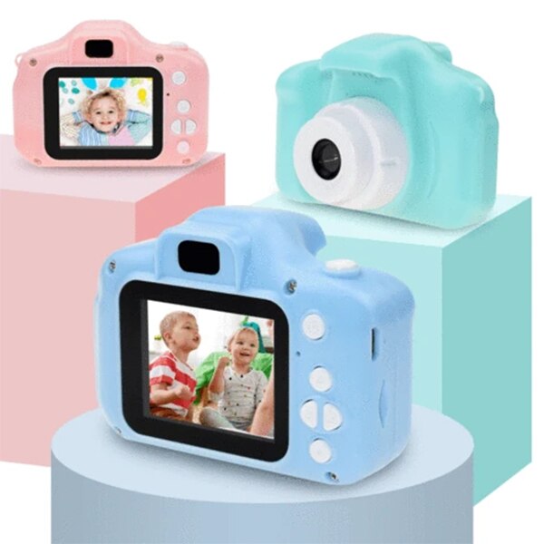 Children Digital Camera HD Photo Video Multi-function Camera Educational Toys Support Multi-languages Memory Card GK99