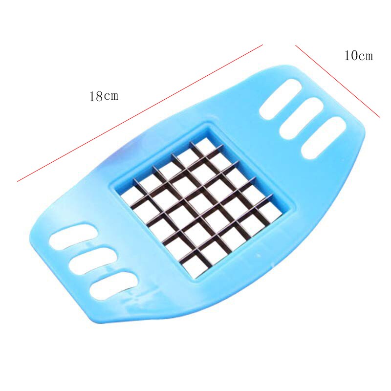 Frietsnijder, roestvrijstalen aardappelsnijder, groentesnijder, aardappelhakker, snijmachine, keukengadgets, gereedschap