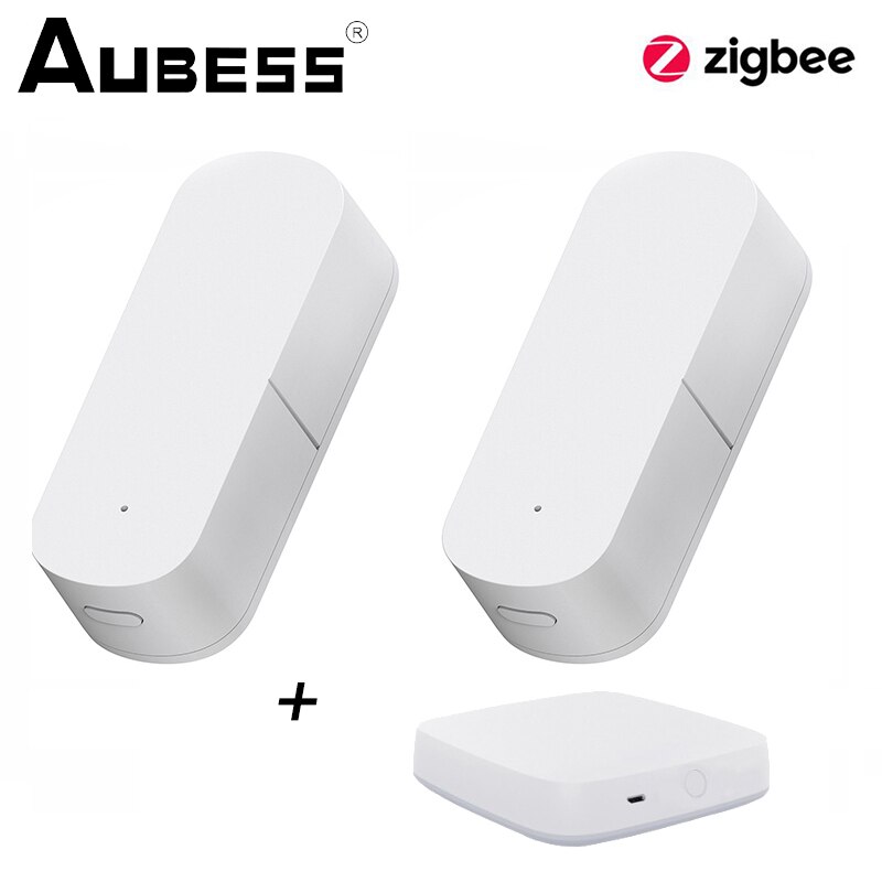 Aubess Zigbee Smart Vibration Sensor Home Security Protection Real-Time Monitor Alarm Push Tuya Smart Life APP History Record: Option 2