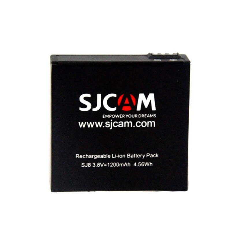 Original SJCAM SJ8 Battery 1200mAh Rechargeable Li-ion Battery for SJ8 Pro/SJ8 Plus/SJ8 Air Actioin Camera