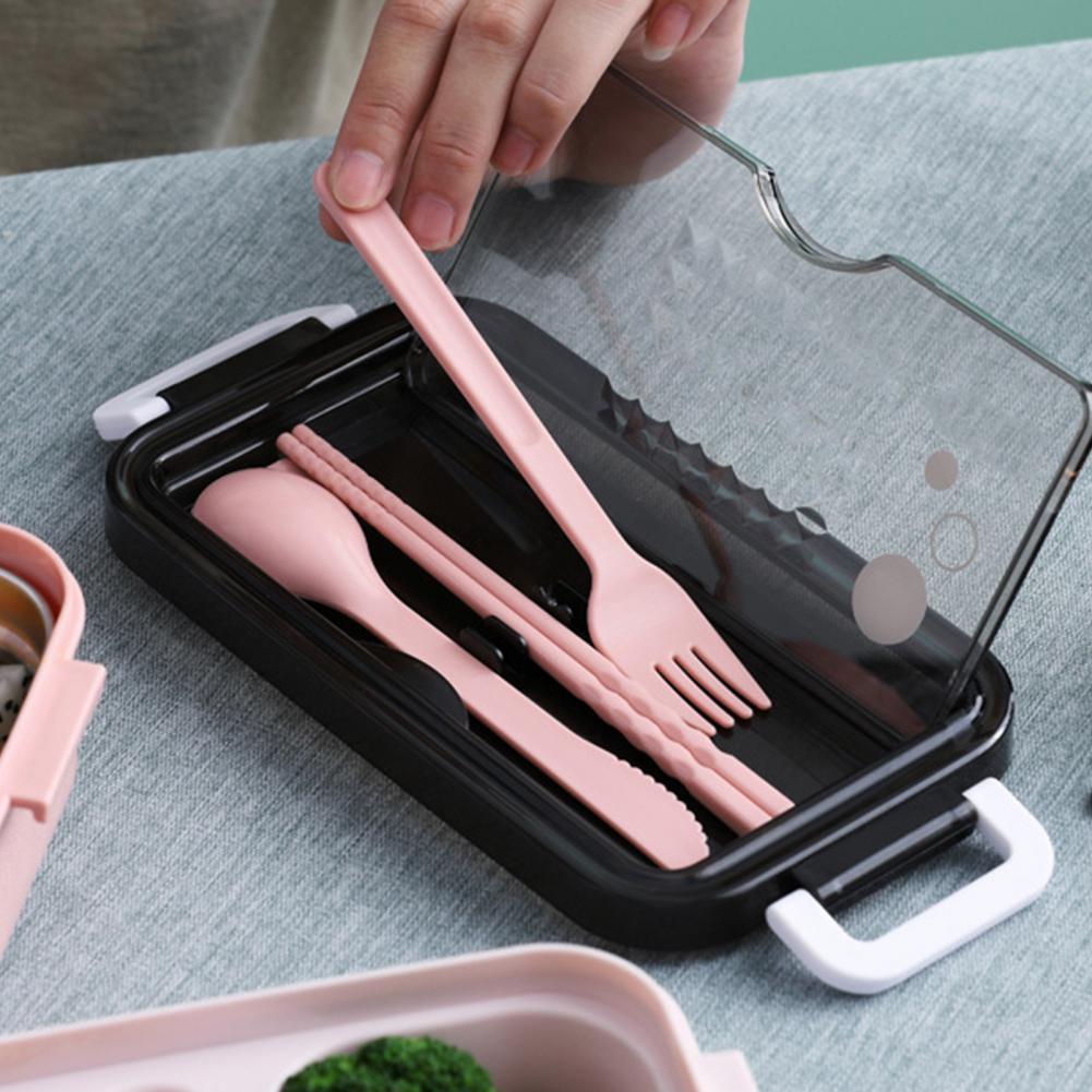 Lunch Box Large Capacity Leak-proof Stainless Steel Airtight Lunch Storage Container for Home