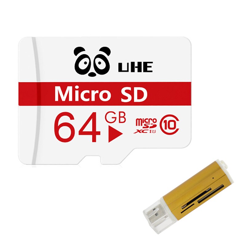 High Speed Memory card 64GB Micro sd 32G 16G Cartao De Memoria SDXC 4GB 8GB Microsd with Card Reader: 64GB