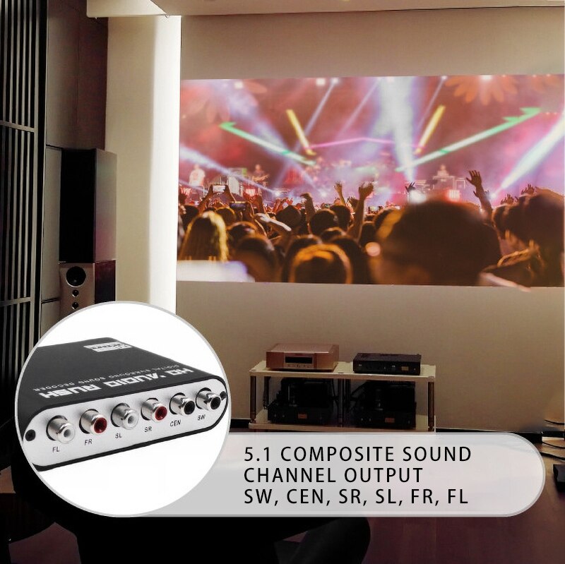 Dts 5.1 Audio Decoder Dolby Audio Decoder Hd51-R Decoder 5.1-Channel Digital Audio Decoder