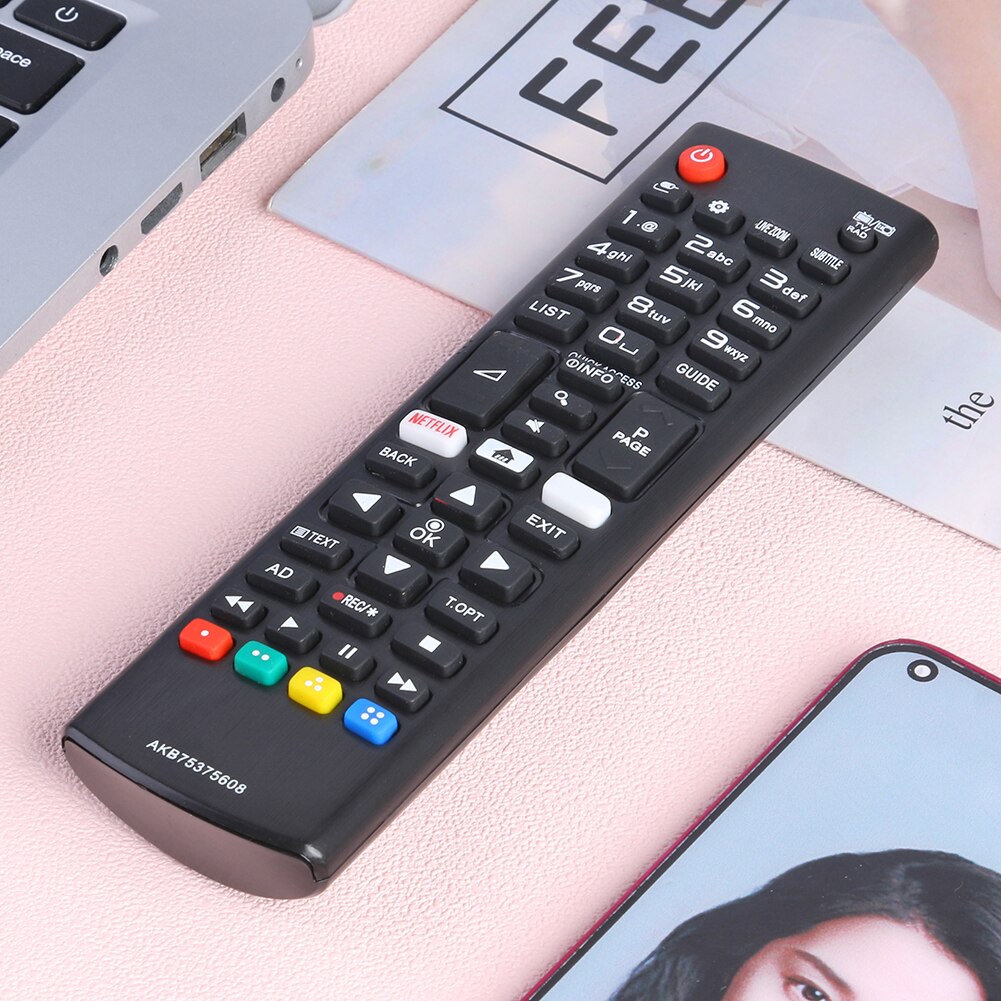 ALLIMITY Telecomando Sostitutivo Per LG 4K UHD TV AKB75375608, Compatibile Con 32LK6100, 43UK6300 E Altri
