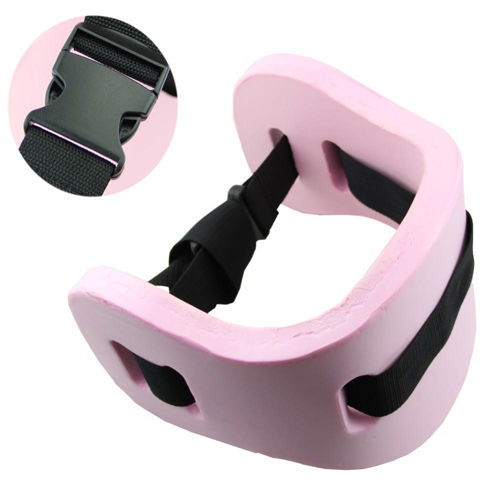 Relefree Zwemmen Oefening Trein Water Zwemmen Drijvende Rehab Ondersteuning Floatation EVA Riem Tailleband: Roze