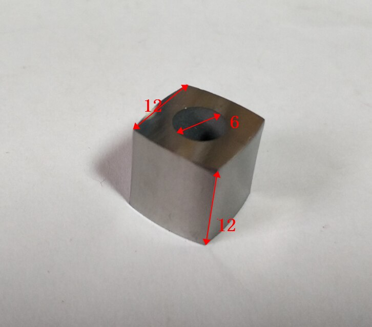 Wire-Electrode Cutting Conductive Block Hapden Polished Tungsten Steel Conductive Block 12*12*614*14*8