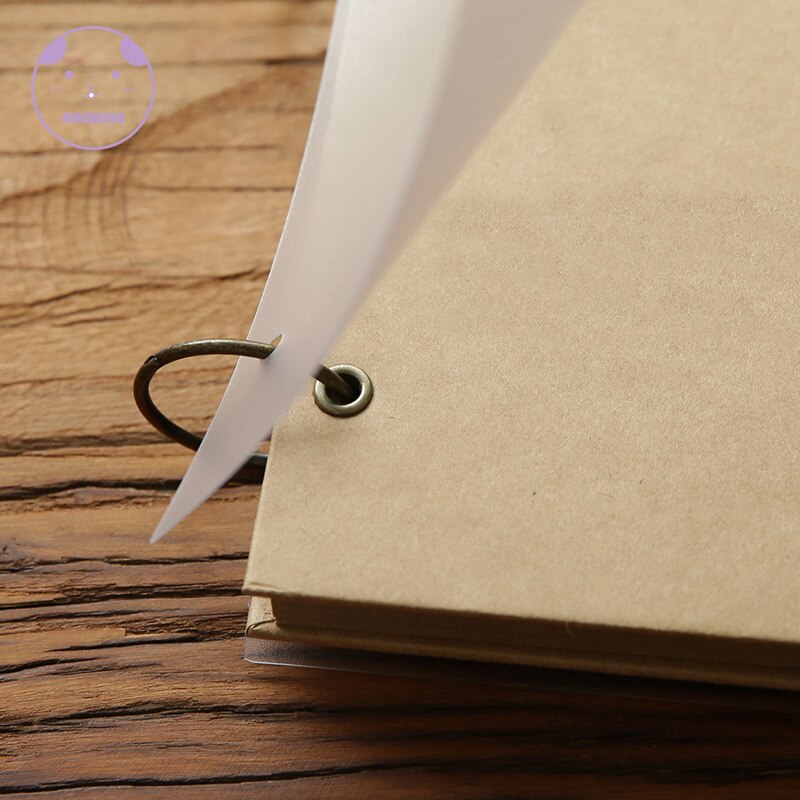 ANGWING 20Pages Blank/DIY Albums Photo Cover Loose-leaf/Wedding Photo Album Scrapbook Self Adhesive Scrapbook Album Case Binding