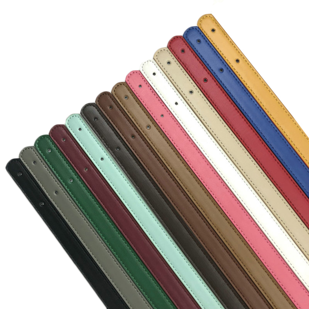2pcs 62cm PU leather Bag Strap Handle Detachable Shoulder Bag Belt DIY Replacement strap for Handbag Band Handle Bag Accessories