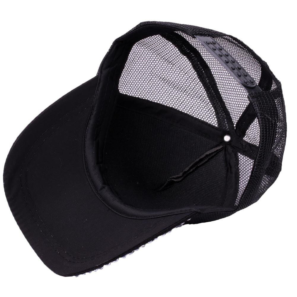 Gorras de béisbol vaqueras con diamantes de imitación y flor rosa para hombre y mujer, gorras para el sol para primavera y verano, gorras sólidas, gorro para papá sombrero, casquete # T1P