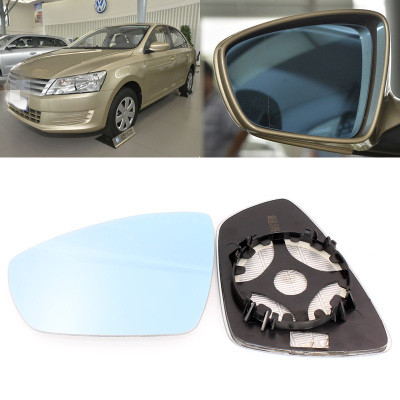 Voor Volkswagen Santana grote visie blauwe spiegel anti-glare auto achteruitkijkspiegel verwarming gemodificeerde groothoek reflecterende omkeren