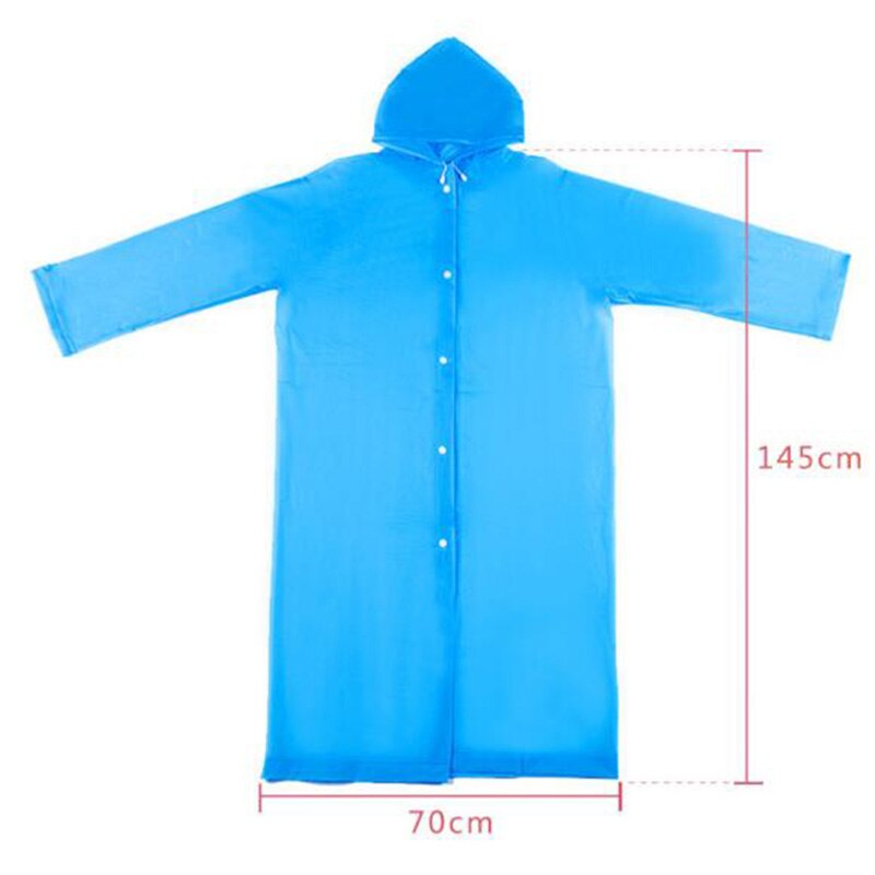 EVA Transparent Raincoat Women Clear Waterproof Rain Coat Women for Rain Cloak Jacket Female Poncho Raincoats Yellow Rainwear