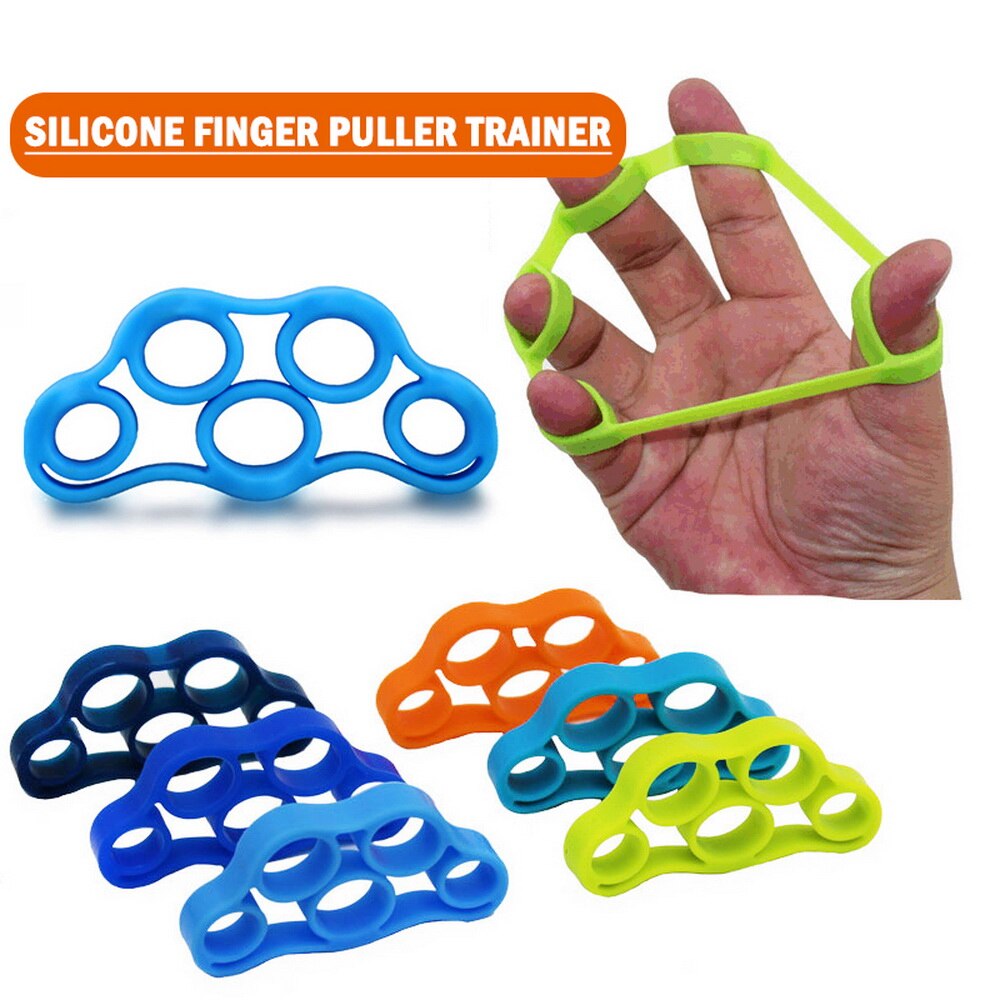Vinger Fitness Elastische Bands Voor Workout Resistance Bands Voor Training Rubber Loop Pull Ring Hand Grip Expander