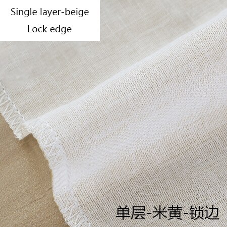 Cheesecloth filter antibakteriel bomuldsklud cheesecloth gaze naturligt åndbart bønne brød stof: Xnlq 005 / 50 x 90cm