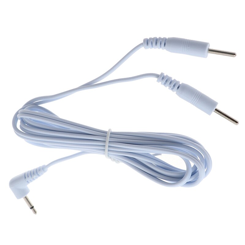 1 Pcs Elektrotherapie Elektrodestroomdraden Kabel Voor Tientallen Stimulator 2.5 Mm Aansluiting Massage Stimulator 2.5 Mm Plug