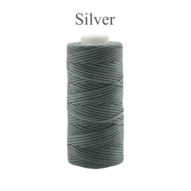 50M Leather Sewing Waxed Thread Hand Stitching Waxed Line Shoe Repair Needlework Multicolor Yarn Handicraft Tool: 11