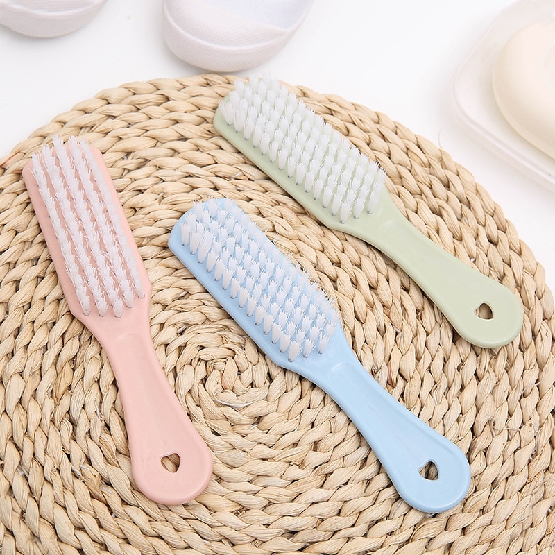 1PC Plastic Washing Brush Products Household Tools Multipurpose Shoe Brush Household Cleaning Accessories shoes shine kit
