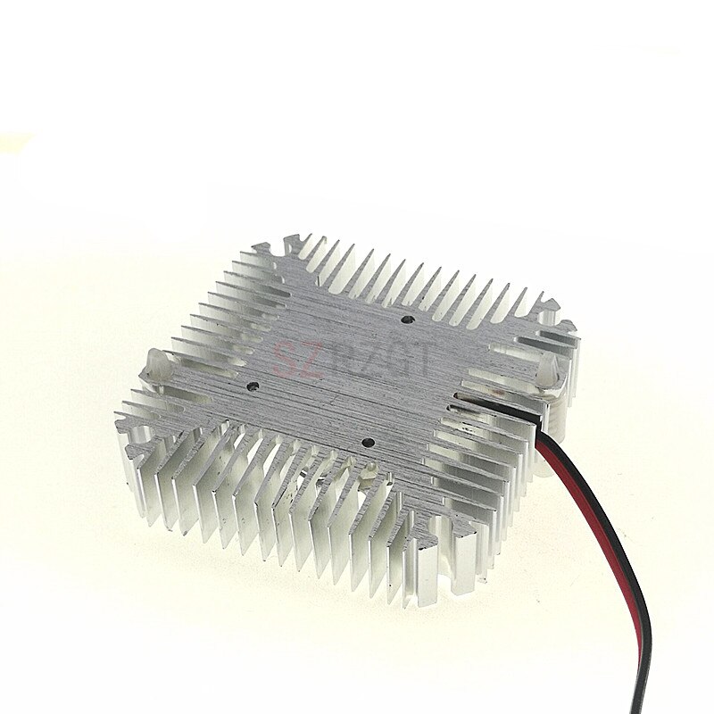 Dc12v aluminium koellichamen met ventilator voor koeling van de koeler