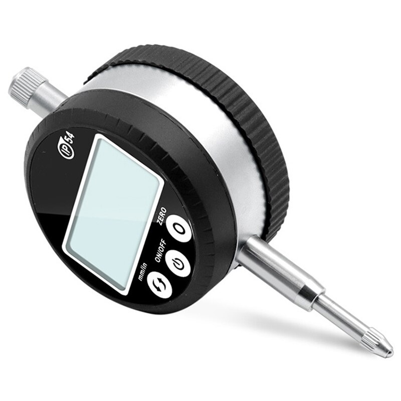 Ip54 0-12.7mm rækkevidde digital måleskive indikator præcision 0.01mm tommer tester skive indikator