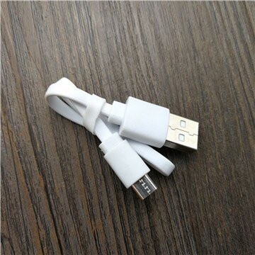Powerbank kabel 20 CM Micro USB Snel Opladen Data Kabel Voor Powerbank Kabel korte kabel voor telefoon huawei Samsung