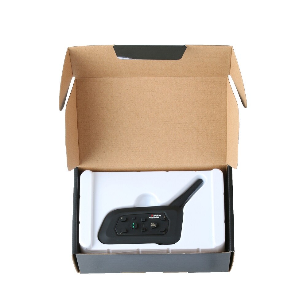 Casque Bluetooth musique d'origine | Original, casque d'écoute, interphone V6 1200, deux utilisateurs, en temps réel, Communication stéréo, musique