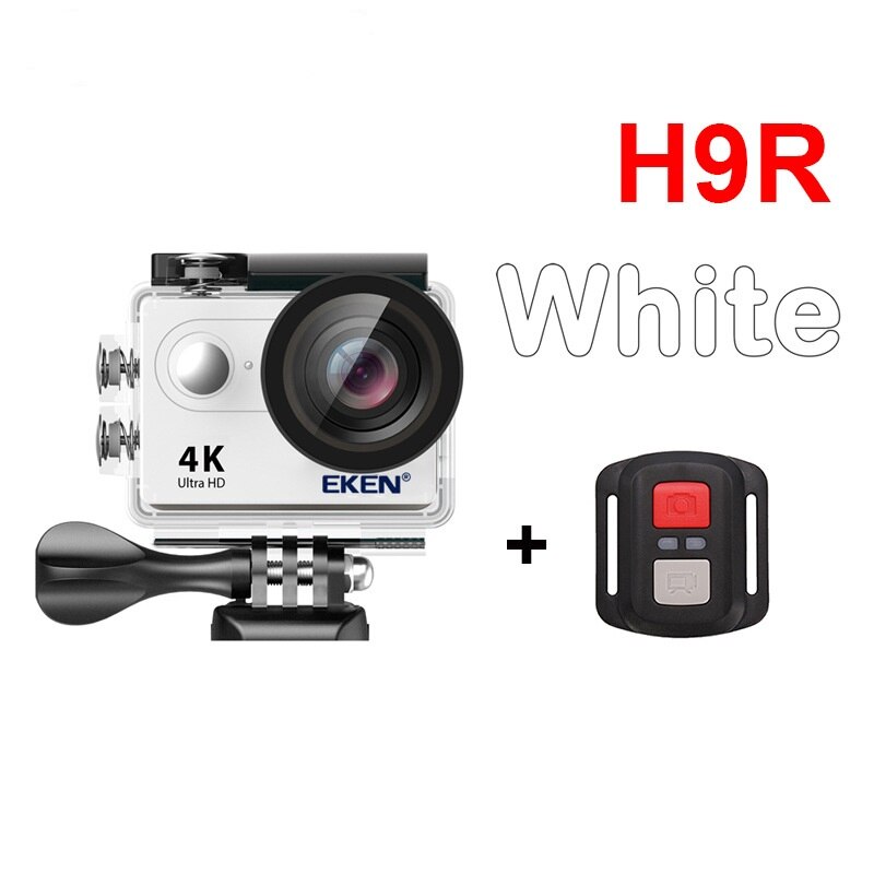 Originele Eken H9R Actie Camera Ultra Hd 4K 30fps Wifi 170D Onderwater Waterdichte Helm Video-opname Sport Cam: WHITE / with 32GB TF Card