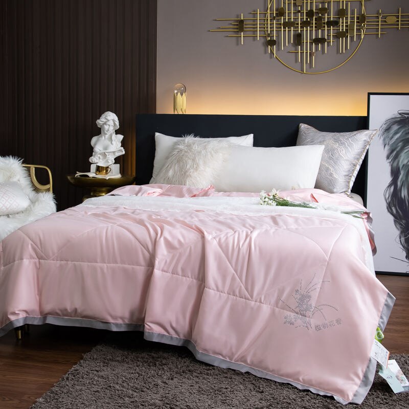 100% Moerbei Zijde Dikker Warme Winter Quilt Student Quilt: 200X230cm 1pc / meimeng01-1