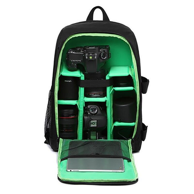 Mochila DSLR impermeable DLSR Photo Bag bolsa multifuncional bolsa para el exterior para cámara mochila funda para Nikon Canon Sony DSLR Bag Lens big