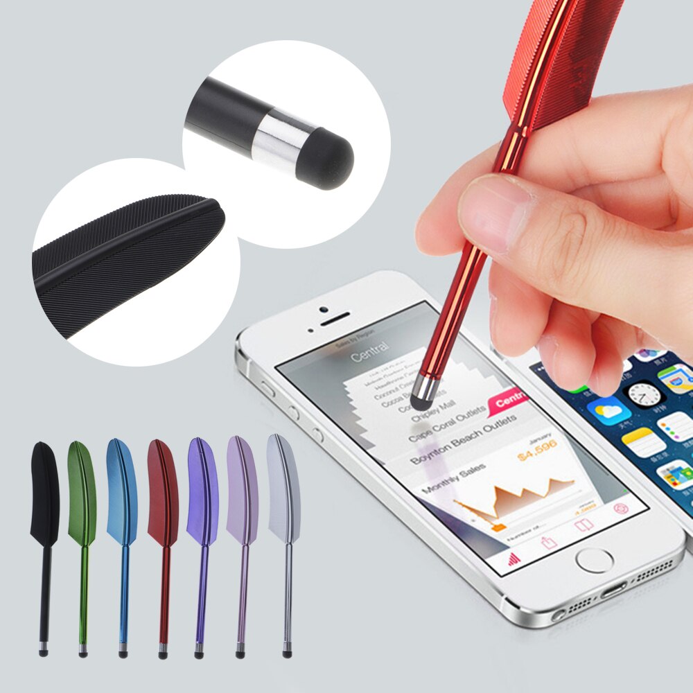 Capacitieve veer touchscreen stylus voor ipad en iphone