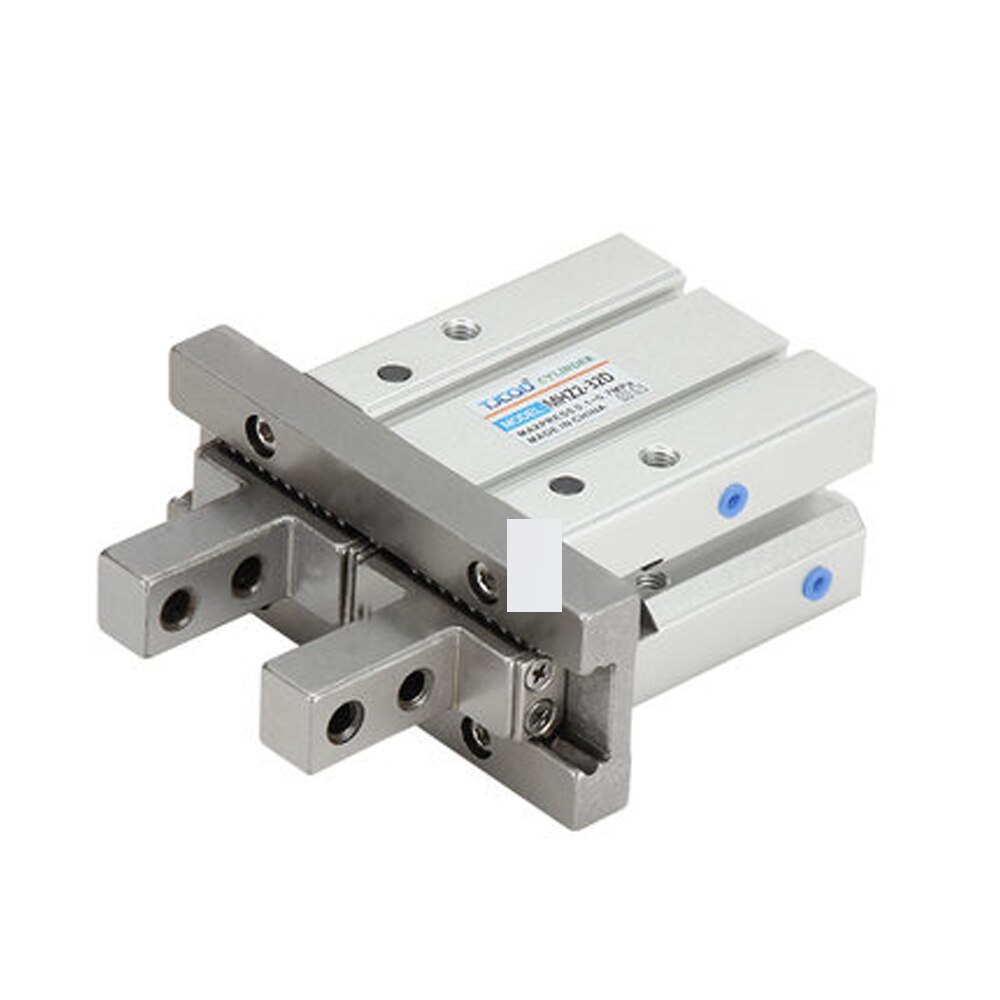 Bore 6/10/16/20/25/32/40mm Grab Double Acting Air Gripper Pneumatic Finger Cylinder MHZ2 6D 10D 16D 20D 25D 32D 40D Replace SMC