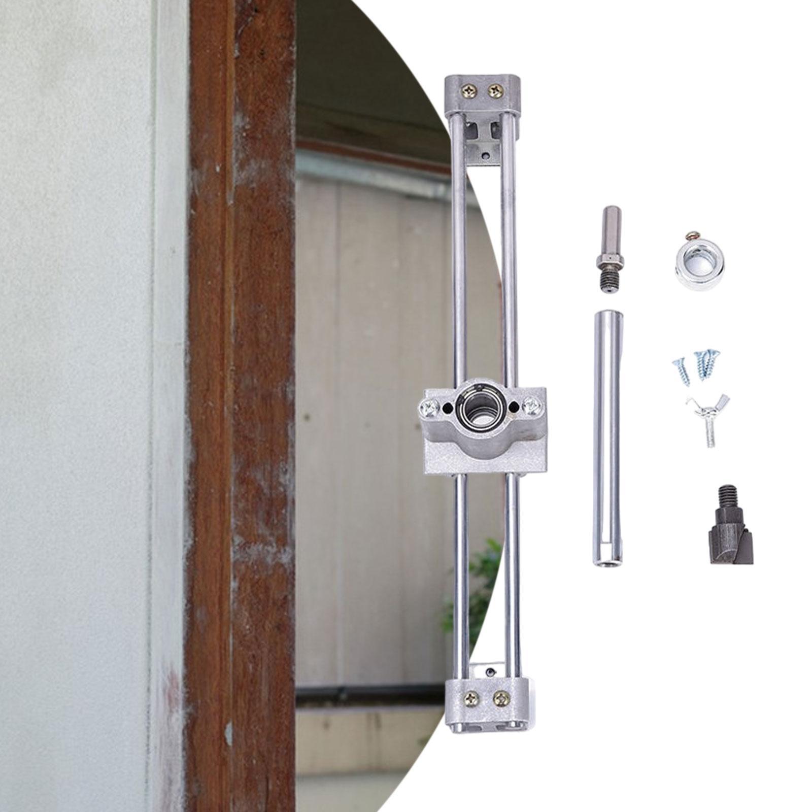 Kit de abridor de orificios para cerradura de puerta, máquina de mortaja de puertas de madera, herramientas de carpintería con orificios para llaves, fácil instalación