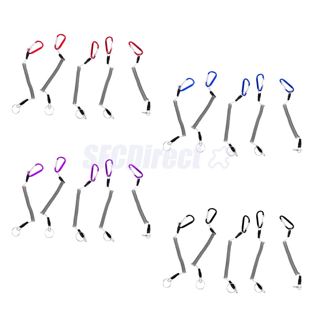 Fiskesnor sikkerhedstov stål til sikring af tang, fiskeværktøj