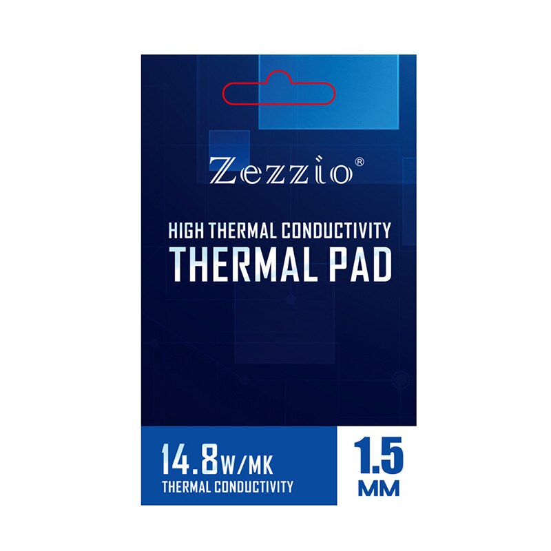 Zezzio 85x45MM,14.8W/mk Thermal Pad For GPU,CPU,RAM,Video Memory,Server,Workstation,Cooling,0.5,1.0,1.5,2.0,2.5,3.0MM Thick: 85X45X1.5MM