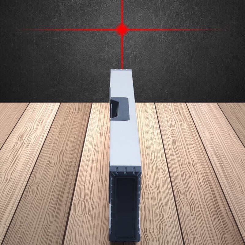 400mm Spirit Level Digital Lazer Level Ruler Angle Gauge Finder Horizontal Vertical Cross Line Lazer Leveler