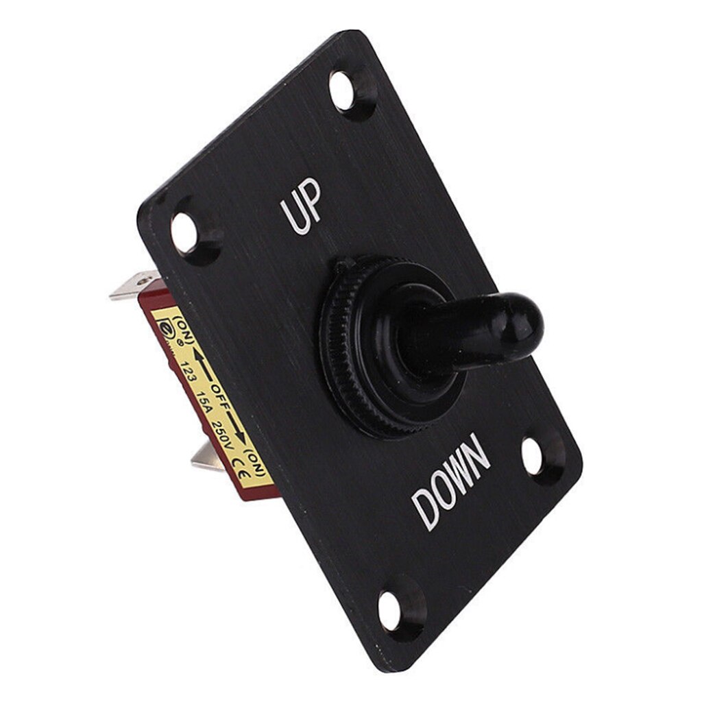 2xTrim Tab interruptor 3 Pos abajo momentáneo On/Off/momentáneo en barco Marina 12V 24V 15A impermeable