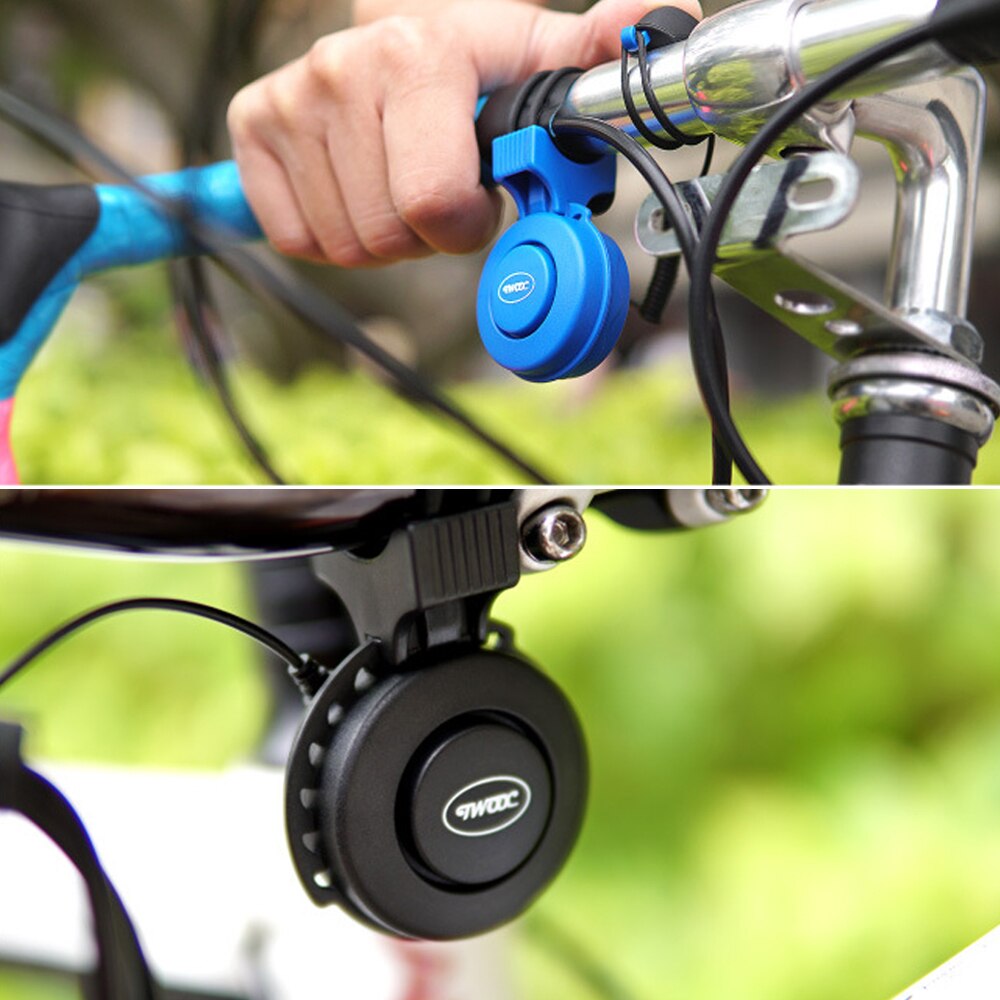 Waterproof With Box TWOOC USB Rechargeable Bike Bell 120dB Handlebar Bicycle Horn Alarm for Cycling Road Bike