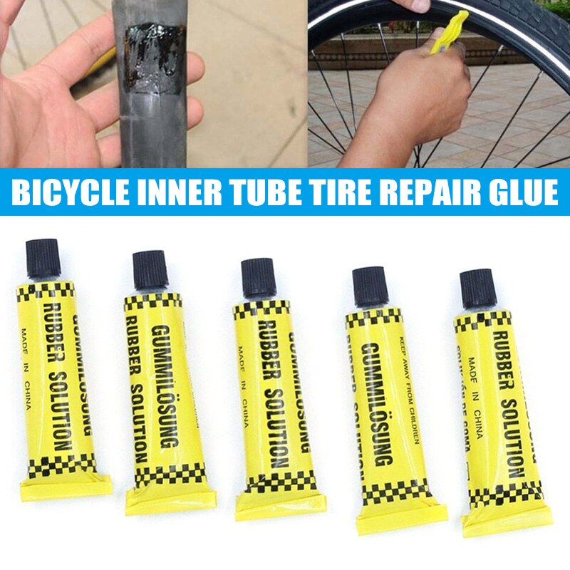 Fiets Binnenband Band Buis Patchen Lijm Punctie Repareren Rubber Cement Lijm Fietsband Reparatie Lijm Voor Fietser