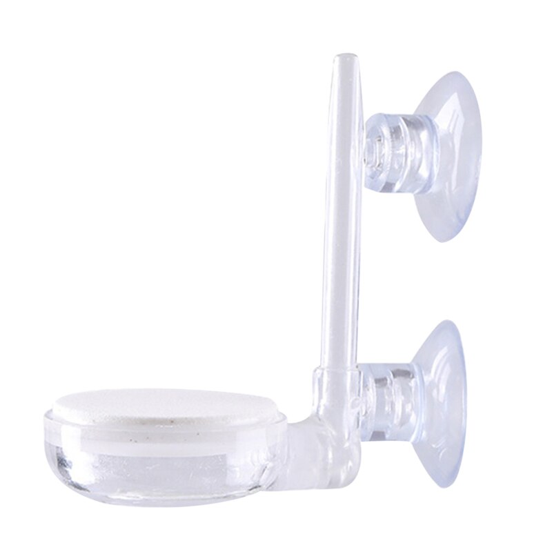 Quiet Tiny Bubbles Oxygen Diffuser Fish Tank Aerator Atomizer Aquarium Air Stone Round Ponds High Dissolved With 2 Suction Cup: Diameter 3.5cm