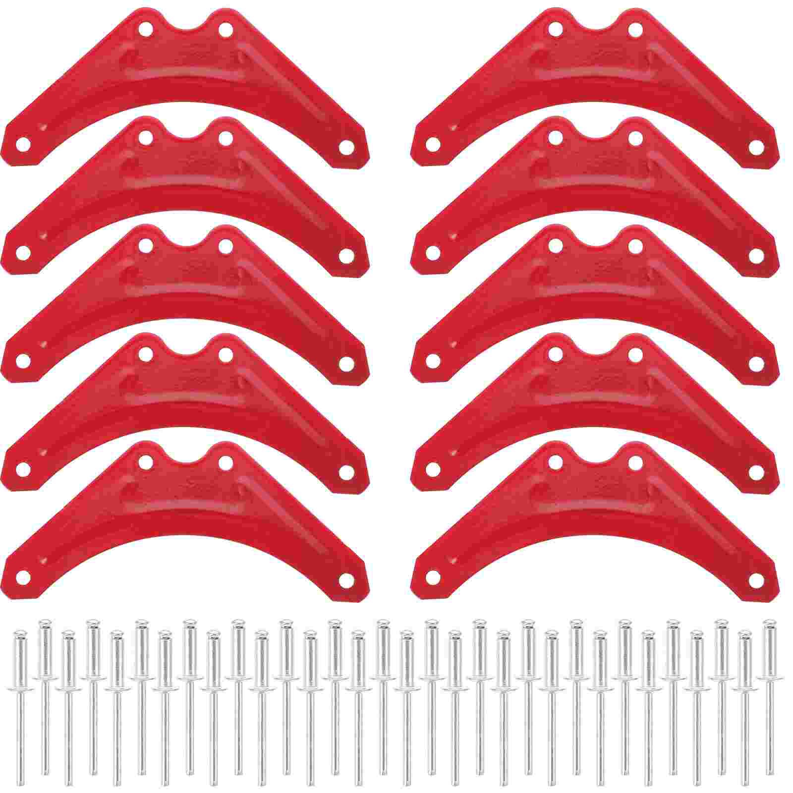 1 Set Ladder Protective Gasket Ladder Protective Washer Ladder Fastening Gasket: 1