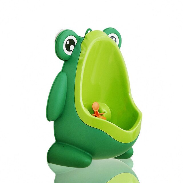 Gutt potte trening tuba baby gutt toalett urinal vegg suspensjon type pidestall panne trening potte urinal låve til låve.: Grønn