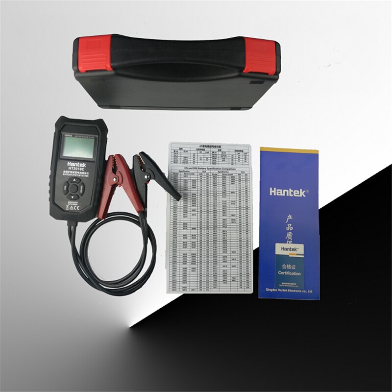 Hantek HT2018B Digital Battery System Tester for Car LCD Automotive Analyzer Load Tester Diagnostic Tool 6V/12V/24V