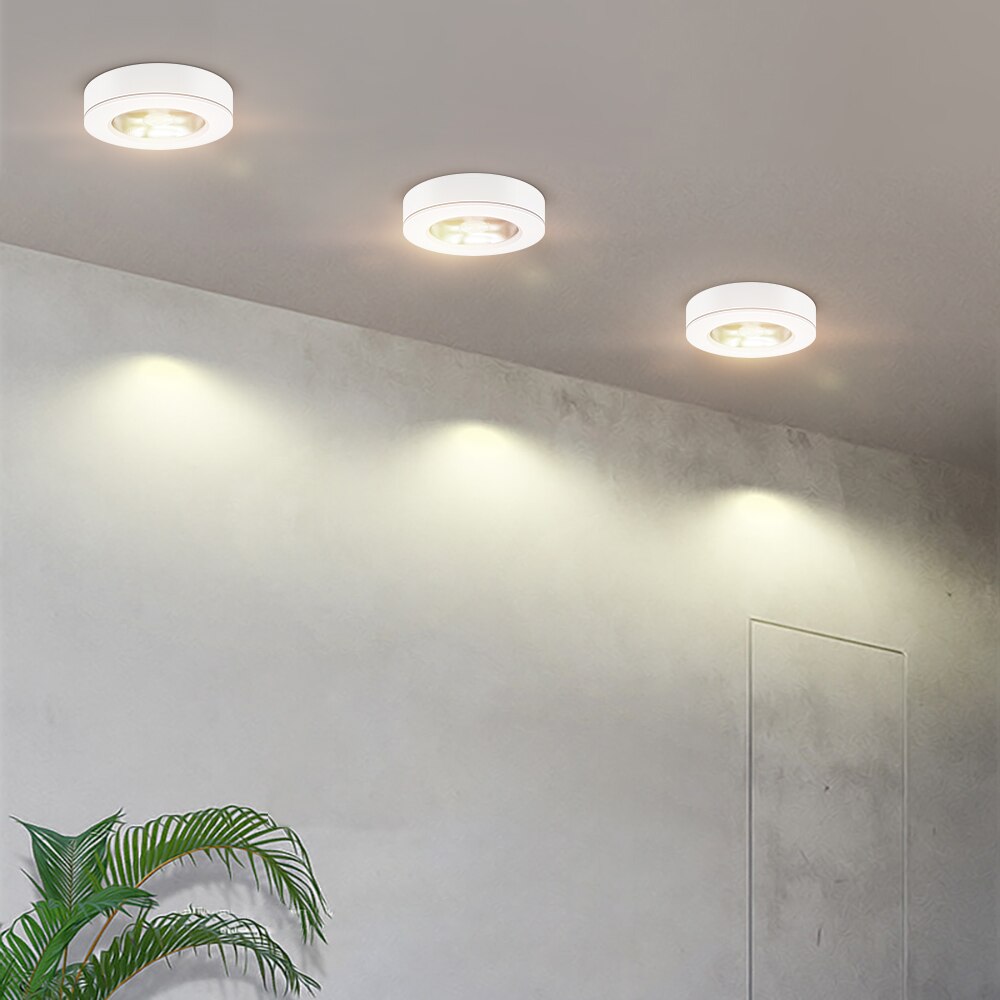 Spot LED Downlight Ultra Dunne Plafondlamp Led Spotlight 10W 7W 5W Opbouw Plafond Spots lamp Voor Thuis Keuken Armaturen
