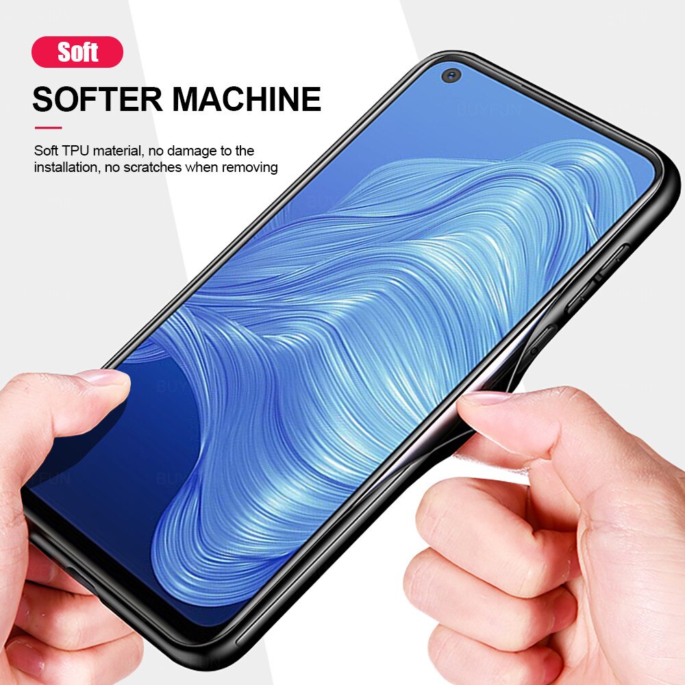 for realme7 5g case leather texture car magnetic holder phone covers for oppo realme 7 pro realmy realmi 7 7pro shockproof coque