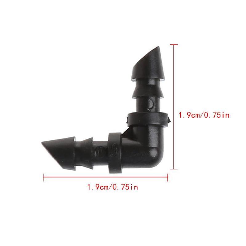 10 stk hageslange sprinkler to hull mikro drypp vanningstilkobling vanningskobling system rørtilbehør med pigg  a1 w 1
