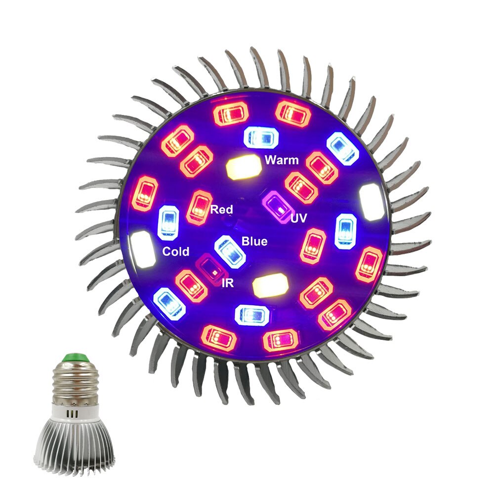 Volledig spectrum led kweeklamp led kweeklamp hydrocultuursystemen het beste voor de groei en bloei van medicinale planten