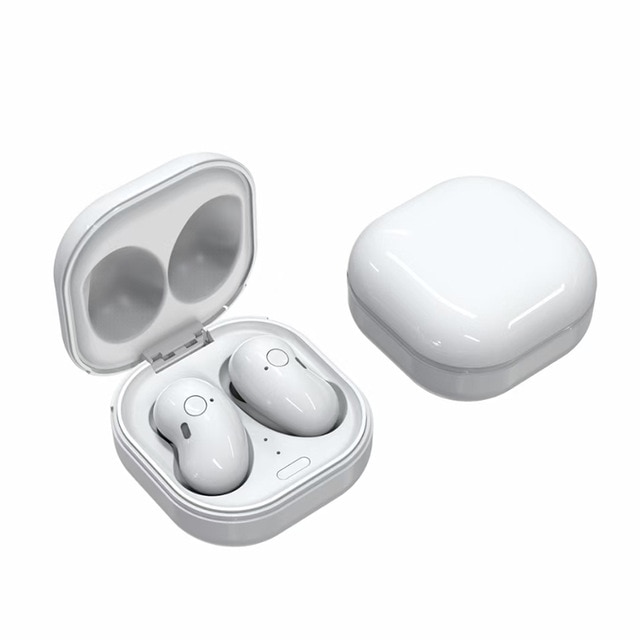 S6 Plus Tws Headsets Noise Cancelling Earbuds Wireless Bluetooth Earphone Sports In Ear buds For Samsung Galaxy All Smart Phones: S6 White no LED
