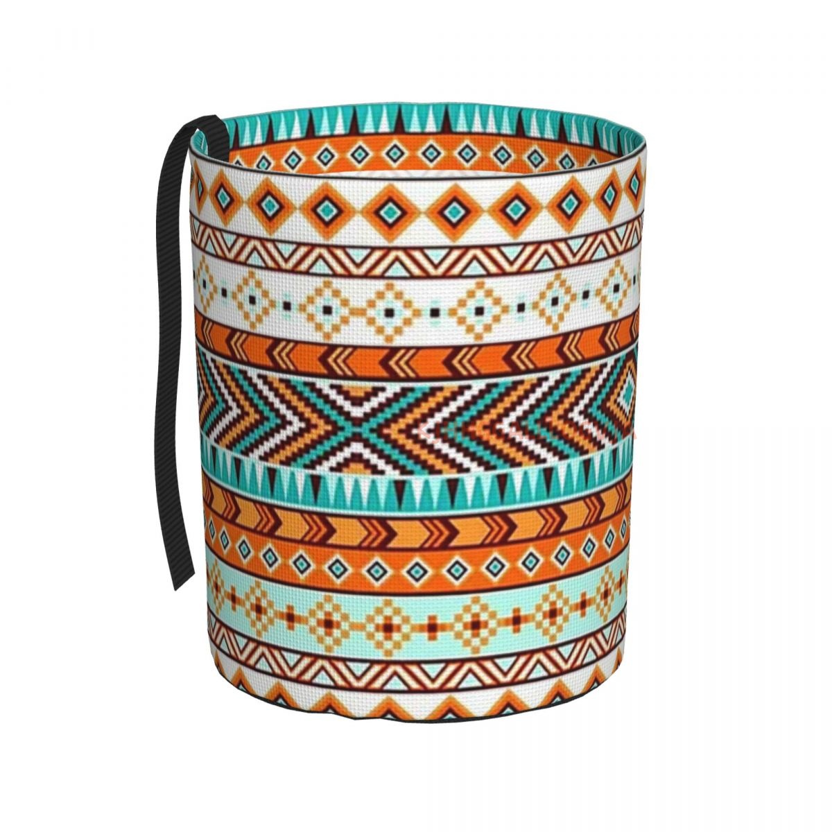 Bote de basura de coche étnico azteca, cubo de basura, cubo de basura para cocina, Camping, accesorios interiores de coche para mujeres, basura de coche: Oro