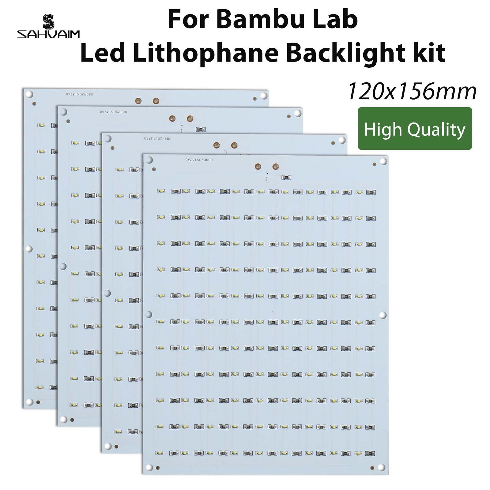 Voor Bambu Lab 3D Printer CMYK Lithofhaan LED Backlight Board Kit USB C DIY Lithofhaan Foto Model Bambulabs 3D Afdrukken Onderdelen